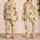 Charming Capybara And Orange Fruit Motifs For Cozy Summer Nights For Kids Satin Pajamas Set - 2