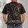 Skeleton Cowboy Rodeo Scene for Western Gothic Nights and Dark Country Style All-over Print Unisex T-shirt - 4