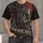 Skeleton Cowboy Rodeo Scene for Western Gothic Nights and Dark Country Style All-over Print Unisex T-shirt - 1