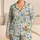 Easter Bunnies, Blue Floral Eggs and Spring Blooms for Children's Holiday Celebrations Satin Pajamas Set - 1