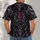 Magenta Skull Armor and Dark Fantasy Courage for Bold Alternative Style All-over Print Unisex T-shirt - 4