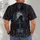 Gothic Raven And Moonlit Cemetery For Dark Fantasy Nights And Alternative Style All-over Print Unisex T-shirt - 4