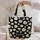 White Daisy Blooms for Everyday Market Days and Thoughtful Gifts for Flower Lovers Quilted Tote Bag - 5