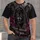 Gothic Wolf Under a Full Moon for Dark Nights and Halloween, Men’s Alternative Style All-over Print Unisex T-shirt - 1
