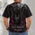 Gothic Wolf Under a Full Moon for Dark Nights and Halloween, Men’s Alternative Style All-over Print Unisex T-shirt - 4