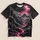 Crimson Cross and Stormlit Mountain Valley for Faithful Everyday Wear and Prayer All-over Print Unisex T-shirt - 5