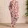 Dachshund Poolside Fun With Pink Swim Rings for Cozy Home Days and Playtime for Kids Satin Pajamas Set - 4