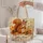 Woodland Squirrel with Autumn Leaves for Cozy Nature-Loving Everyday Carry Gifts Quilted Tote Bag - 5