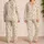 Blushing Rabbits and Pink Blooms for Cozy Slow Mornings and Cottagecore Lounging Satin Pajamas Set - 2