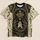 Praying Hands Cross and Crown for Church Worship and Daily Christian Men's Wear All-over Print Unisex T-shirt - 5