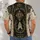 Praying Hands Cross and Crown for Church Worship and Daily Christian Men's Wear All-over Print Unisex T-shirt - 4