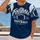 American Football Star Emblem For Game Day And Weekend Sports Fans All-over Print Unisex T-shirt - 2