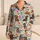 Dachshund And Garden Flowers For Cozy Lounging And Dog Lover Gifting Satin Pajamas Set - 1