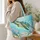 Sea Turtle and Coral Coastal Laundry Room Gift for Beach House Living Quilted Tote Bag - 3