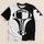 Bold Monochrome Football Emblem for Game Day Style and Weekend Tailgating Fans Wear All-over Print Unisex T-shirt - 5