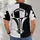 Bold Monochrome Football Emblem for Game Day Style and Weekend Tailgating Fans Wear All-over Print Unisex T-shirt - 4