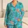 Sea Turtle Ocean Adventure for Sunny Days and Little Nature Explorers Satin Pajamas Set - 1