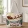 Santa Sleigh Reindeer Snowman Winter Scene for Christmas Holiday Cheer Quilted Tote Bag - 1