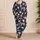 Halloween Pumpkin Daisies, Ghosts and Boo for Cozy October Nights for Little Ones Satin Pajamas Set - 4