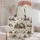 Snowy Christmas Village Sweater Motifs for Cozy Winter Holiday Celebrations for Her Quilted Tote Bag - 5