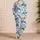 Blue Sea Turtles, Shells And Starfish For A Playful Summer Coastal Escape For Kids Satin Pajamas Set - 4