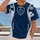 Navy Football Shield And Star For Game Day Weekends And Casual Fan Gatherings All-over Print Unisex T-shirt - 2