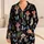 Moonlit Mushroom And Butterfly Cottagecore For Cozy Evenings, Gifts, And Lounging Satin Pajamas Set - 1