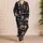 Moonlit Mushroom And Butterfly Cottagecore For Cozy Evenings, Gifts, And Lounging Satin Pajamas Set - 4