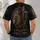 Lion Thorn Crown and Cross for Church Worship and Everyday Christian Style for Men All-over Print Unisex T-shirt - 4