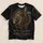 Lion Thorn Crown and Cross for Church Worship and Everyday Christian Style for Men All-over Print Unisex T-shirt - 5