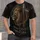 Lion Thorn Crown and Cross for Church Worship and Everyday Christian Style for Men All-over Print Unisex T-shirt - 1