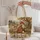 Woodland Fox and Fawn Forest Scene for Cottagecore Fall Nature Lovers Quilted Tote Bag - 5