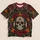 Sugar Skull Roses and Marigolds for Day of the Dead and Halloween Celebrations All-over Print Unisex T-shirt - 5
