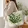 Lily of the Valley Bouquet for Spring Garden Lovers and Mother’s Day Gifting Quilted Tote Bag - 3