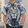 Majestic Lion Portrait for Everyday Wear and Bold Casual Style All-over Print Unisex T-shirt - 6