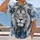 Majestic Lion Portrait for Everyday Wear and Bold Casual Style All-over Print Unisex T-shirt - 2