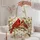 Scarlet Cardinals And White Lilies For A Cozy Nature-Lover Gift For Birdwatching Women Quilted Tote Bag - 5