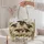 Black-Faced Sheep in Wildflower Meadow for Farm Days and Country-Loving Sheep Lovers Quilted Tote Bag - 5