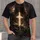 Glowing Cross And Crown Of Thorns For Faith And Daily Devotion All-over Print Unisex T-shirt - 1