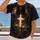 Glowing Cross And Crown Of Thorns For Faith And Daily Devotion All-over Print Unisex T-shirt - 2