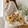 Yorkshire Terrier with Sunflowers and Butterflies for Garden Days and Dog Lovers Quilted Tote Bag - 3