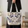Sapphire-Eyed Mystical Cat for Celestial Style and Cat Lover Gifts Quilted Tote Bag - 4