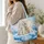 Polar Bear Mother and Cubs for Arctic Wildlife Lovers and Cozy Winter Adventures Quilted Tote Bag - 3