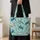 Sea Turtle Ocean Scenes for Coastal Getaways and Everyday Carry for Turtle Lovers Women Quilted Tote Bag - 4