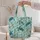 Sea Turtle Ocean Scenes for Coastal Getaways and Everyday Carry for Turtle Lovers Women Quilted Tote Bag - 5