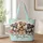 Three Schnauzers and Colorful Blooms for Everyday Dog Mom Style and Pet Lover Gifting Quilted Tote Bag - 1