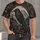 Raven Totem, Mountain Pines & Vintage Folk Style for Outdoor Heritage Enthusiasts All-over Print Unisex T-shirt - 1
