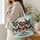 Three Schnauzer Friends for Dog Lovers, Everyday Errands and Thoughtful Gifts for Her Quilted Tote Bag - 3