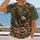 Bald Eagle And American Flag Camouflage For Independence Day And Everyday Adventures All-over Print Unisex T-shirt - 2
