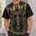 Egyptian Jackal-Headed Deity Throne Scene for Halloween and Mythic Costume Events All-over Print Unisex T-shirt - 6